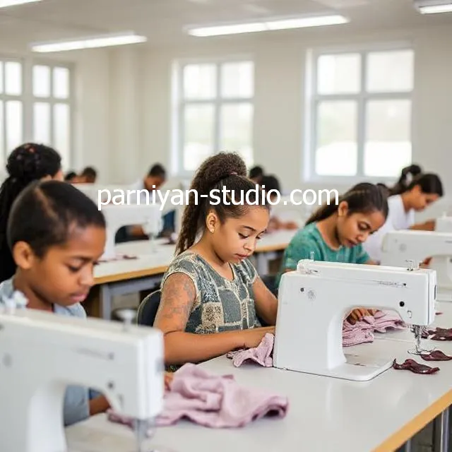 آموزشگاه خیاطی با پشتیبانی آموزشی در مشهد قاسم‌ آباد